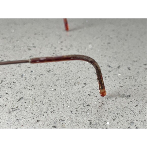 Ti-Flex Eyeglasses Frames ONLY T1510 Cognac Full rim 55-18-145 brown main image 8